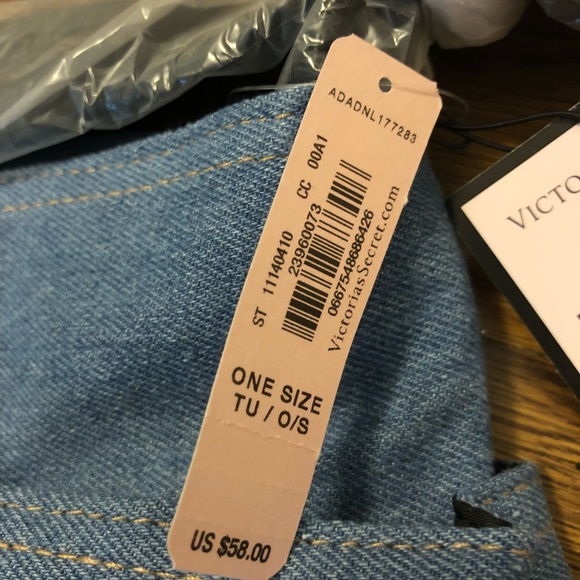 Victoria’s Secret Denim Tote Bag - Picture 3 of 3